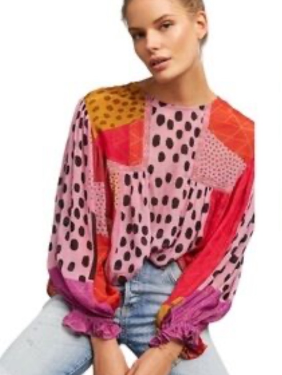 Bl^Nk London Tops - Anthropologie Bl^nk Miranda Peasant Blouse